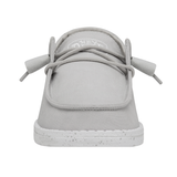 Hey Dude Wendy Slub Canvas Light Grey