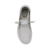 Hey Dude Wendy Slub Canvas Light Grey