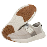 pair of men's Sirocco sneakers with bottom view of one shoe