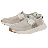 pair of men's Sirocco white sneakers