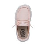Hey Dude Wendy Toddler Slub Canvas Pink
