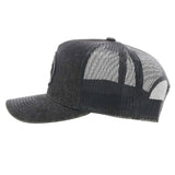 Hooey YOUTH Black Cap-Black Strap Roughy Patch