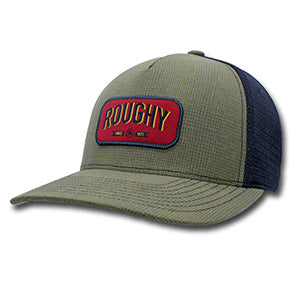 Hooey Mark Out Roughy Olive and Navy Mesh Cap
