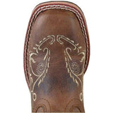 Smoky Mountain Youth Embroidered Marilyn Square Toe Boots