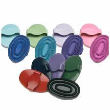 ERS Large Navy Rubber Curry Comb