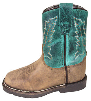 Smoky Mountain Toddler Brown/Green Boots