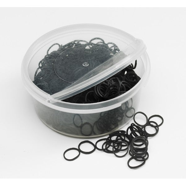 ERS Black 800 Rubber Bands Pack