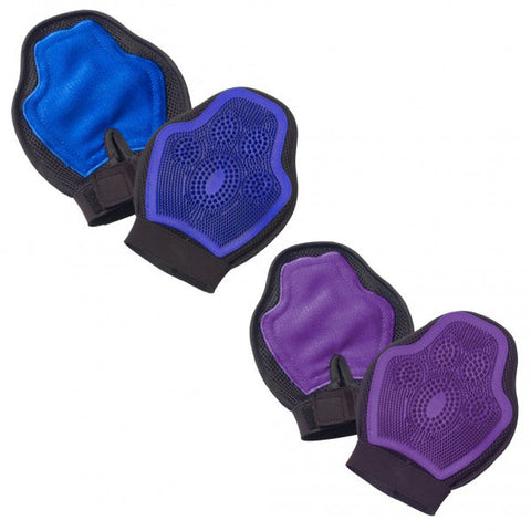 ERS Royal Blue Grooming and Massage Mitt