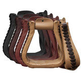 Showman Leather Cover Stirrup