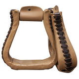 Showman Leather Cover Stirrup