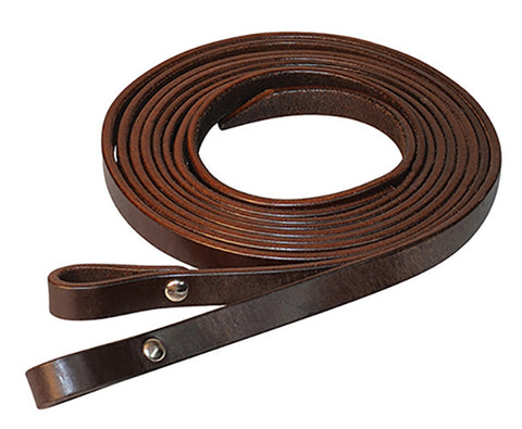 Circle Y 5/8" x 7' Walnut Split Reins