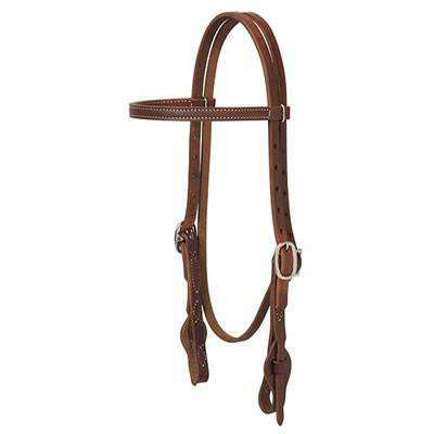 Weaver Leather Working Cowboy Quick Change Browband Headstall 