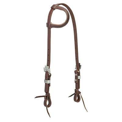 Weaver Leather Working Cowboy Cross Sliding Ear Headstall 