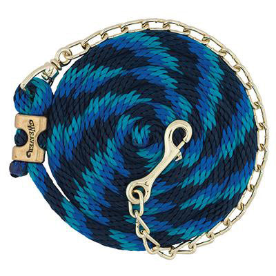 Weaver Leather Navy, Blue, and Turquoise Lead Rope 