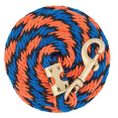 Weaver Leather Orange, Blue, and Black 8' Lead Rope