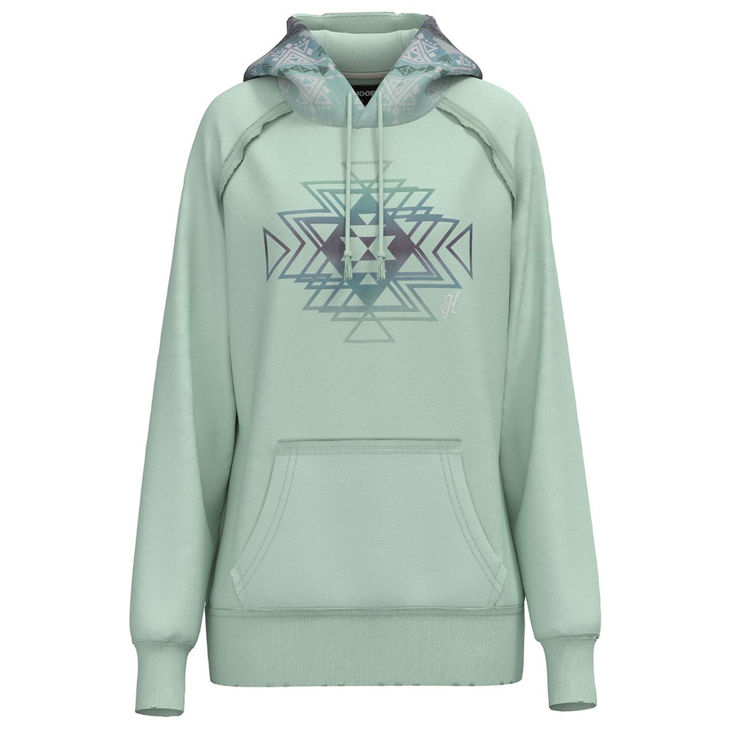 Hooey Women's Chaparral Teal Hoodie