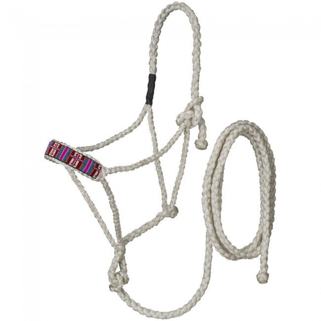 J T International Mule Tape Cross Rope Halter