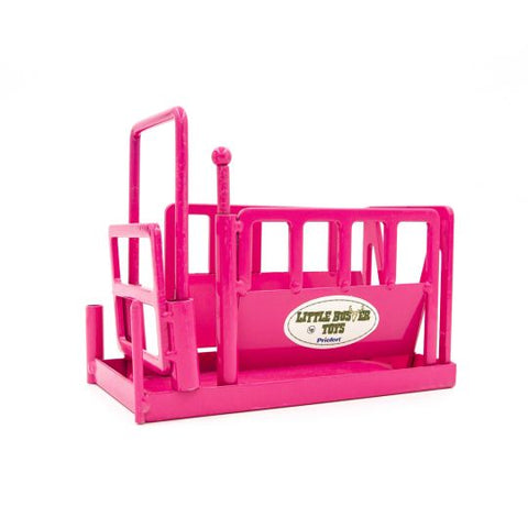 Little Buster Toys Pink Cattle Squeeze Chute