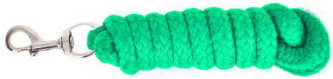 Cotton Lead/Bolt Snap - Lime