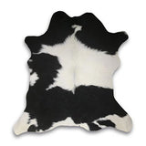 Black and White Small Cowhide Rug