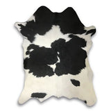 Black and White Small Cowhide Rug