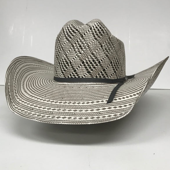 American Two Tone Steel Straw Hat