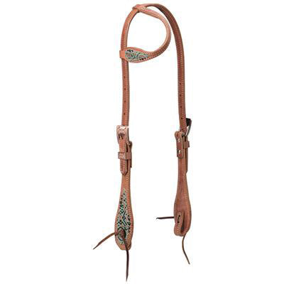 Weaver Leather Cowgirl Spirit Sliding Ear Headstall 