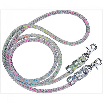 Tough 1 Rainbow Core Rubber Reins