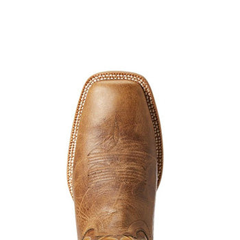 Stivaletti Western Uomo Booker Rough Tan di Ariat