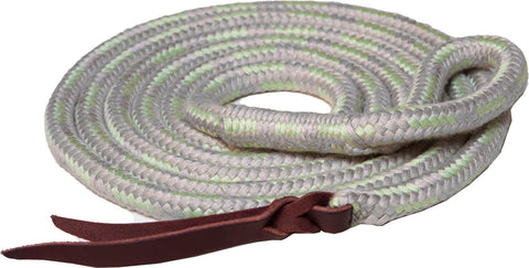 Mustang  Eye Slide Lead Rope-Green/Grey