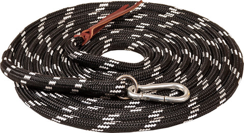 Mustang Premium Lunge Line - Black/White