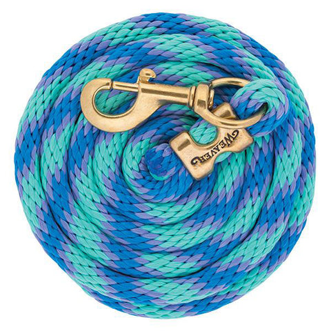 Weaver Mint and Purple Lead Rope