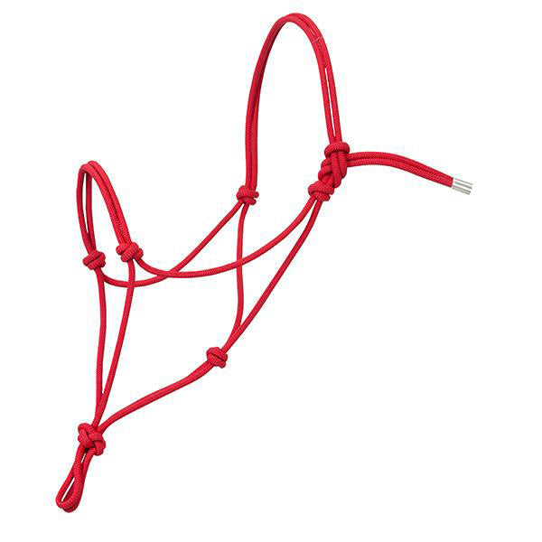 Weaver Leather Red Average Silvertip Rope Halter