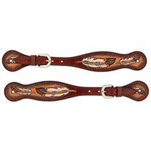 Weaver Leather Coco Feather Men's Spur Straps