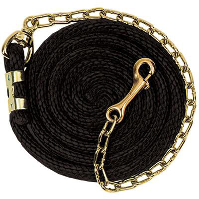 Weaver Leather Black Chain Lead Rope