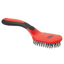 Weaver Leather Red and Black Mane and Tail Brush