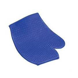Weaver Leather Blue Rubber Massage Glove