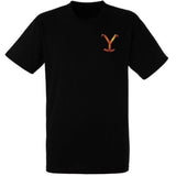 Yellowstone Fire Black Tee