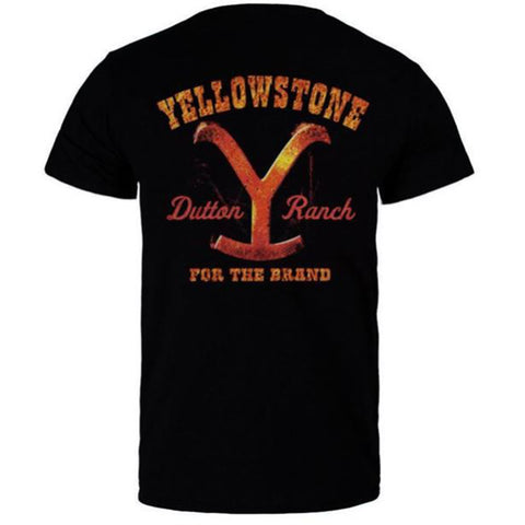 Yellowstone Fire Black Tee