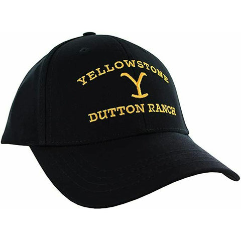 Yellowstone Dutton Ranch Black Cap