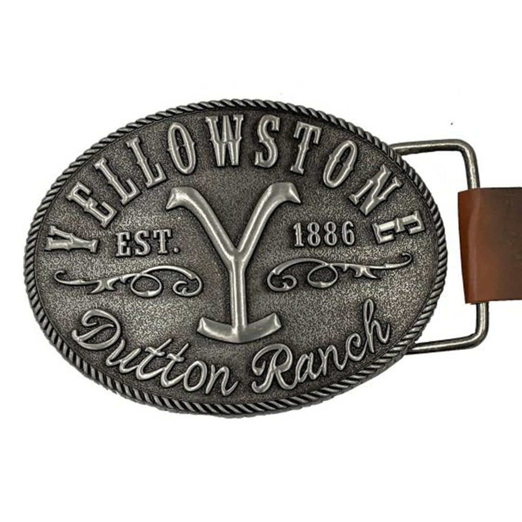 Yellowstone Dutton Ranch Logo Buckle