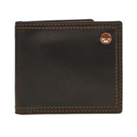 Hooey Black Bi-Fold Wallet-Hooey Logo Rivet