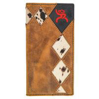 Hooey Diamond Hair Cutout Wallet