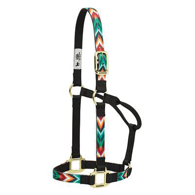 Weaver Large Multicolored Chevron Halter