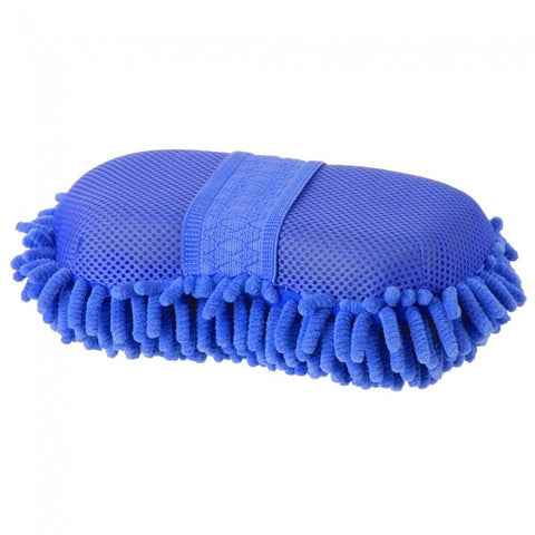 Micro Fiber Bristle Sponge - Royal Blue