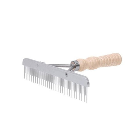 Weaver Fluffer Comb Wood