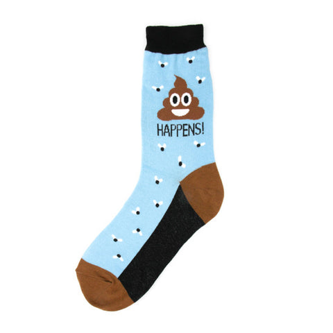 Women's Poop Happens Socks 