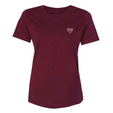 Hooey Women's Cranberry Rope Tee
