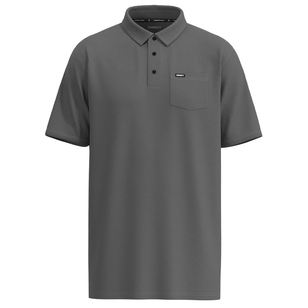 Hooey Men's Grey Polo