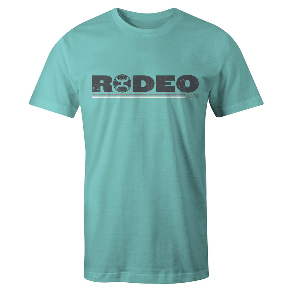 Hooey Men's Turquoise Rodeo Tee